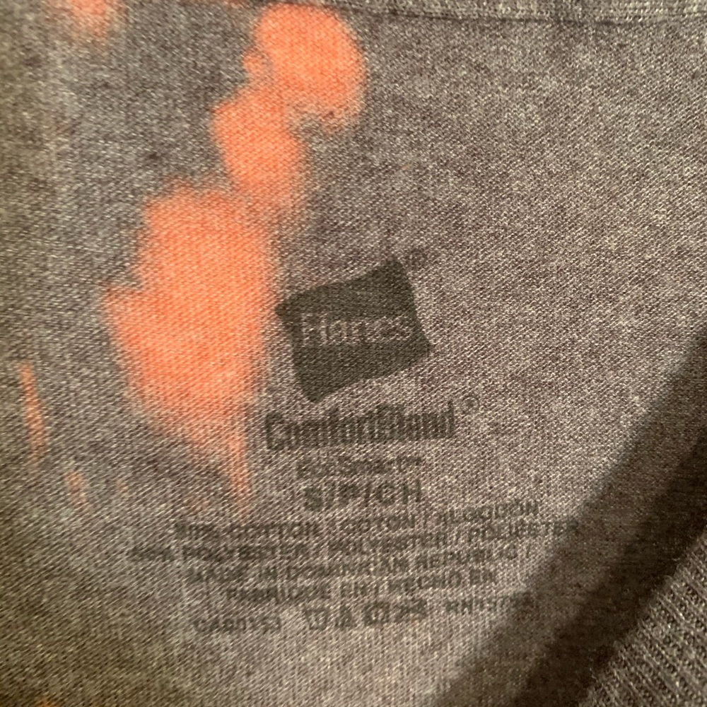 Custom Designed Men’s Bleached Tee. - Picture 2 of 2
